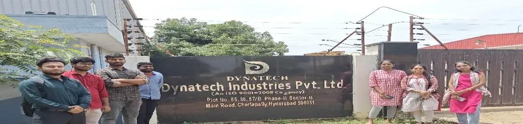 SSIM students on an industry visit to a manufacturing unit in Hyderabad